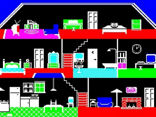 Little Computer People screenshot 3 for ZX Spectrum